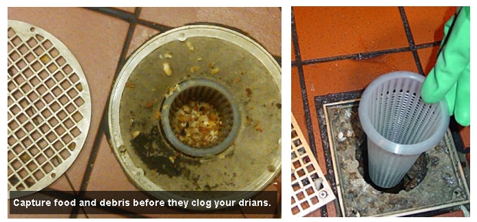 Plastic floor deals drain strainer